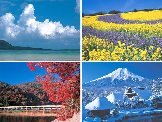 Bốn mùa Nhật Bản